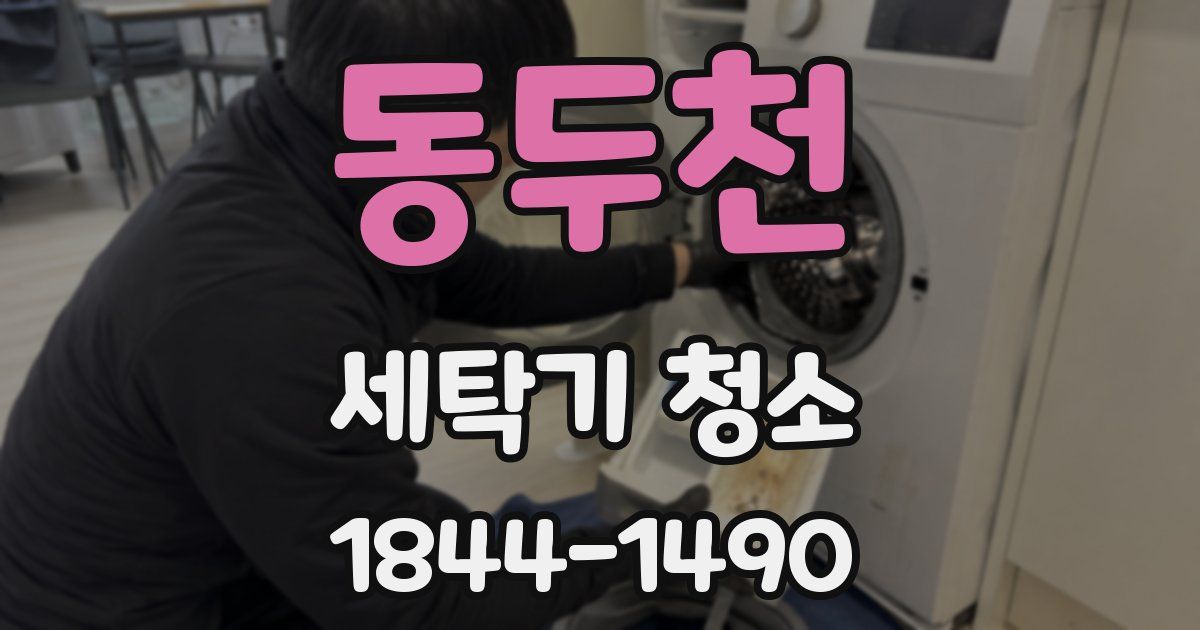 동두천 세탁기 청소