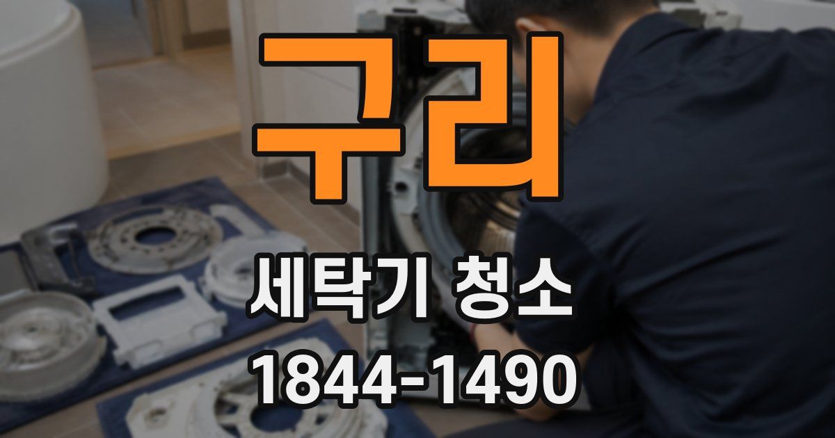 구리 세탁기 청소