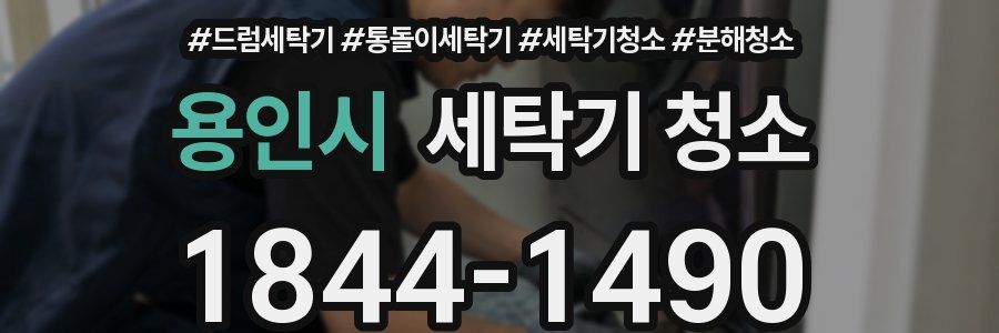 용인시 세탁기 청소