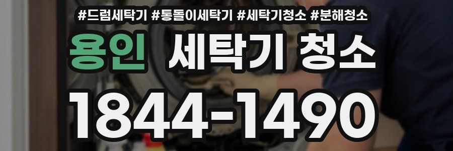 용인 세탁기 청소