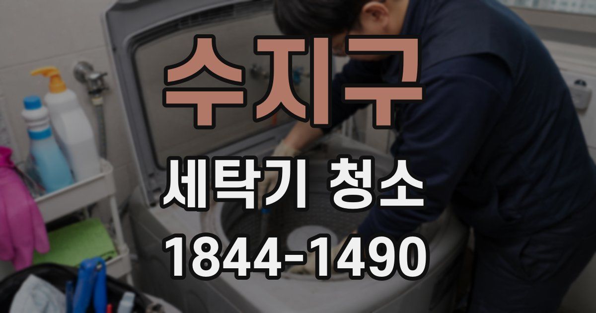 수지구 세탁기 청소
