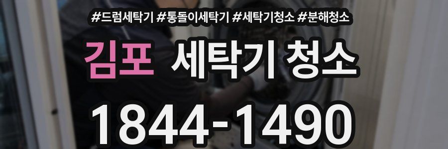 김포 세탁기 청소