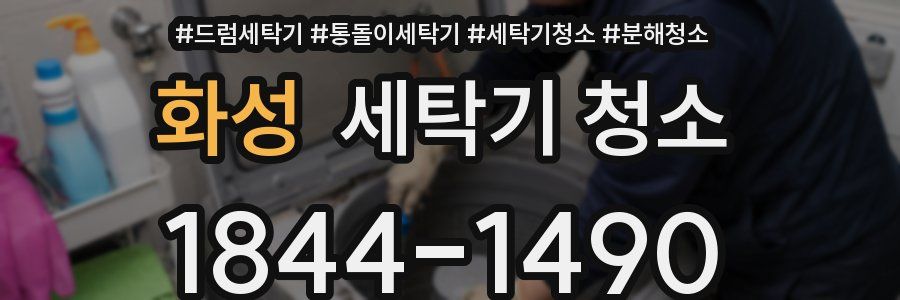 화성 세탁기 청소