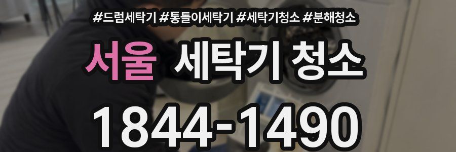 서울 세탁기 청소