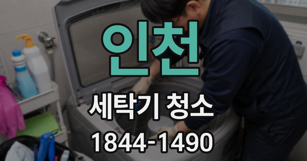 인천 세탁기 청소