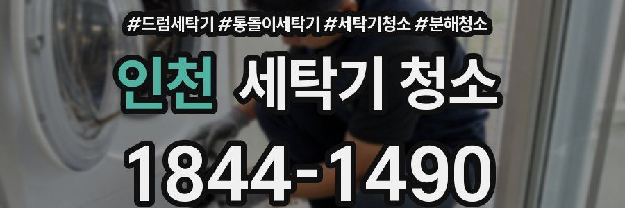 인천 세탁기 청소