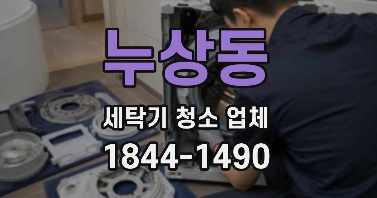 누상동 세탁기 청소 업체