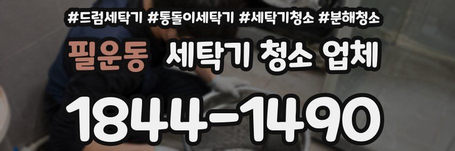 필운동 세탁기 청소 업체