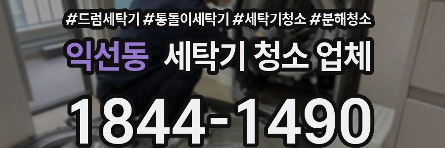 익선동 세탁기 청소 업체