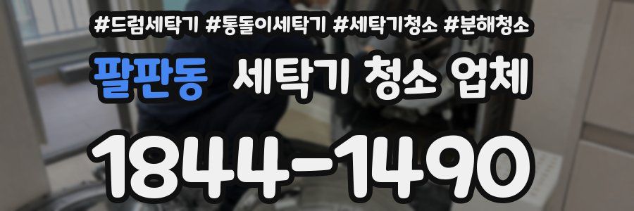 팔판동 세탁기 청소 업체