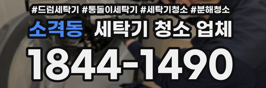 소격동 세탁기 청소 업체