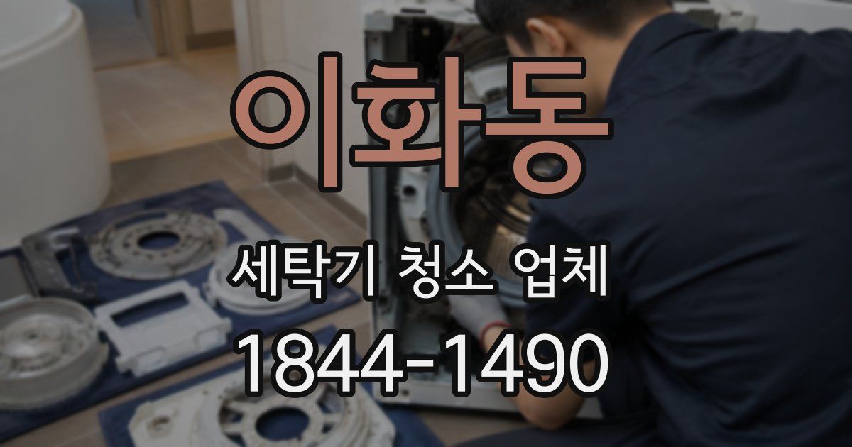 이화동 세탁기 청소 업체