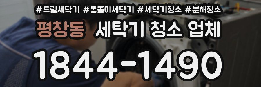 평창동 세탁기 청소 업체