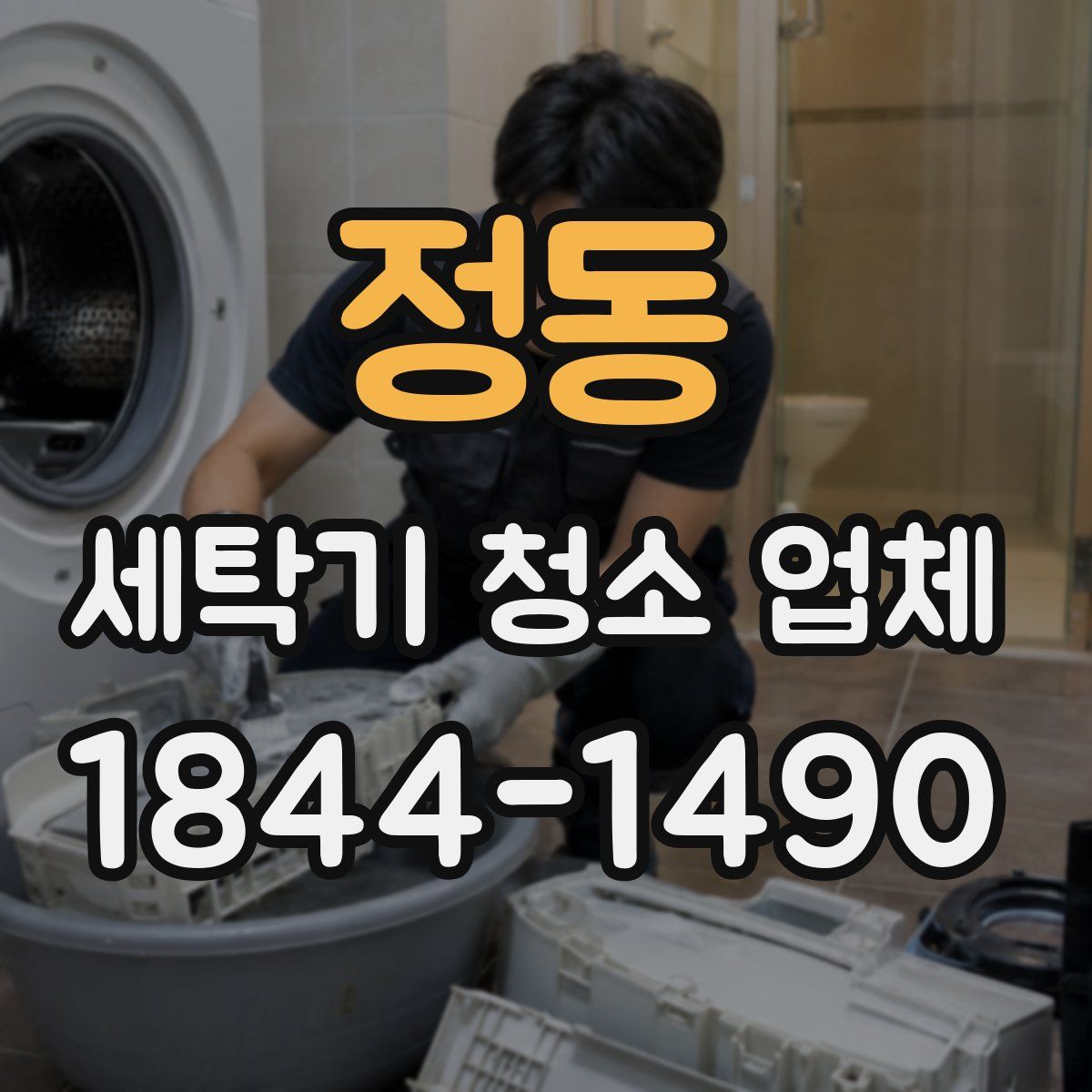 정동 세탁기 청소 업체