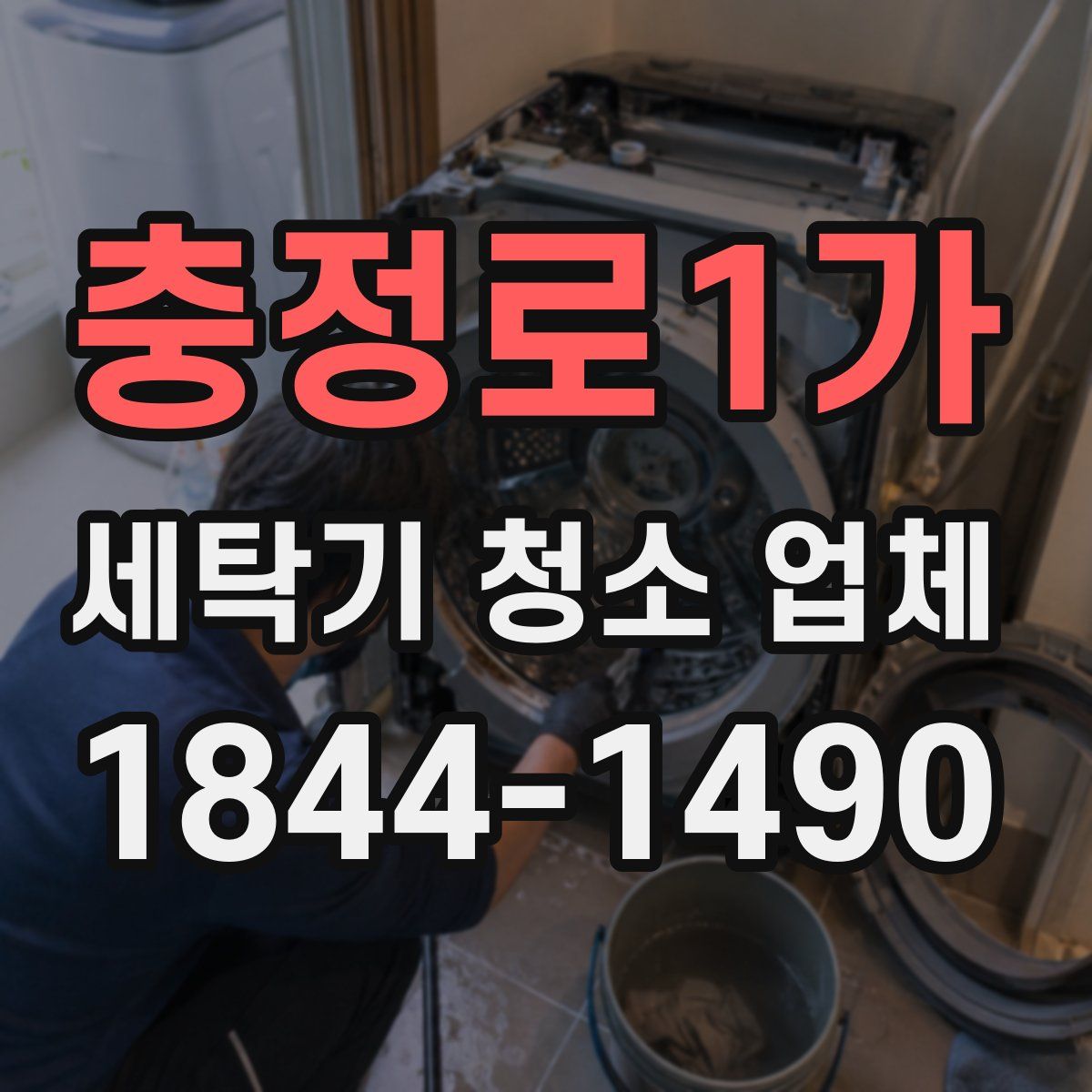 충정로1가 세탁기 청소 업체