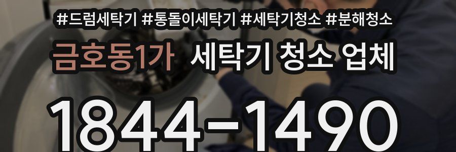 금호동1가 세탁기 청소 업체