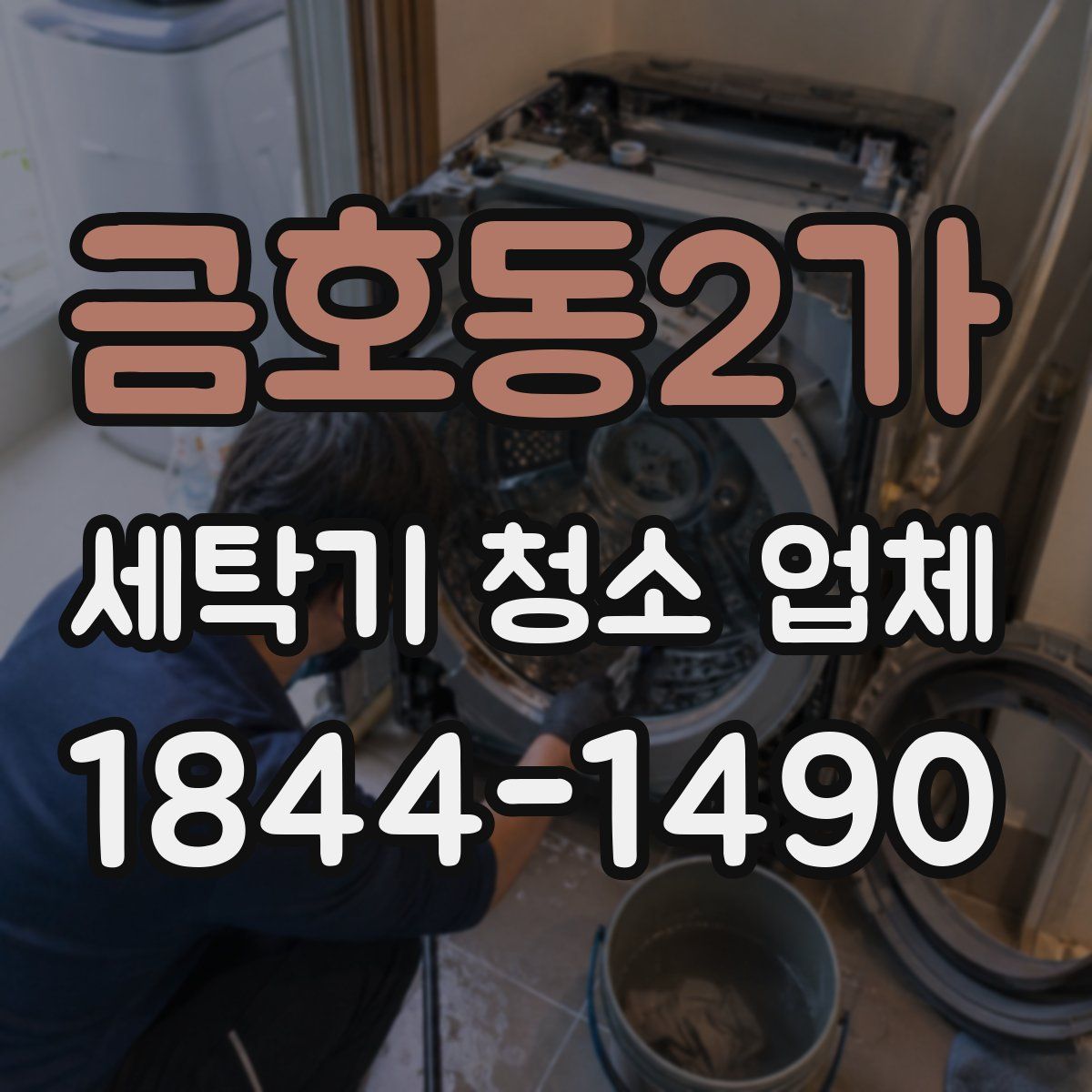 금호동2가 세탁기 청소 업체