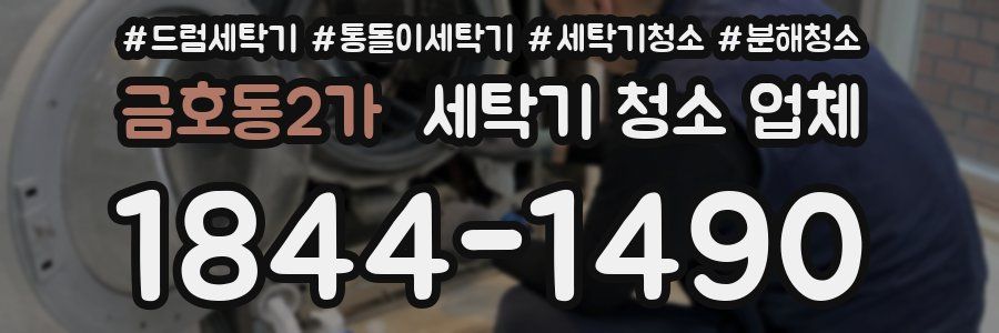 금호동2가 세탁기 청소 업체