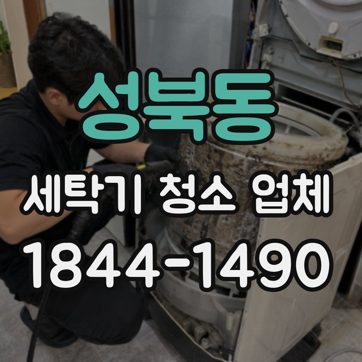 성북동 세탁기 청소 업체