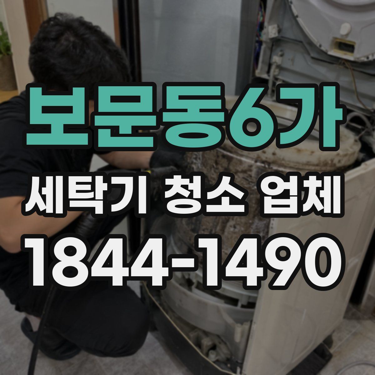 보문동6가 세탁기 청소 업체