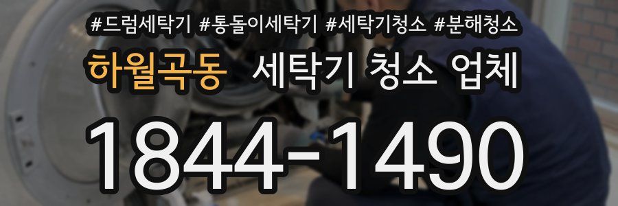 하월곡동 세탁기 청소 업체