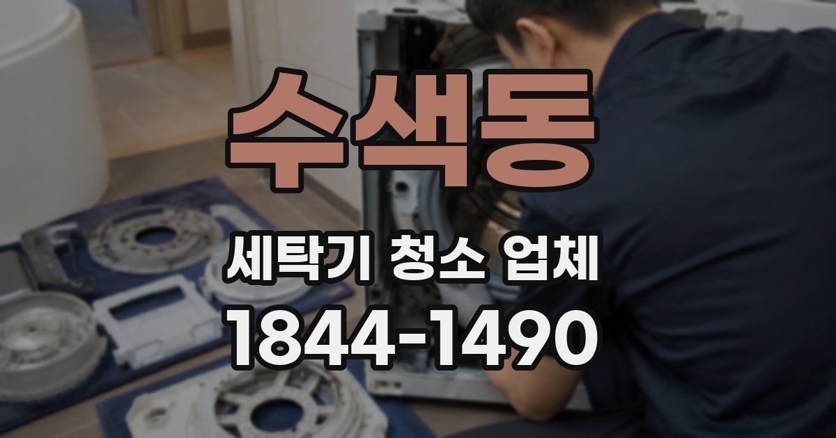 수색동 세탁기 청소 업체