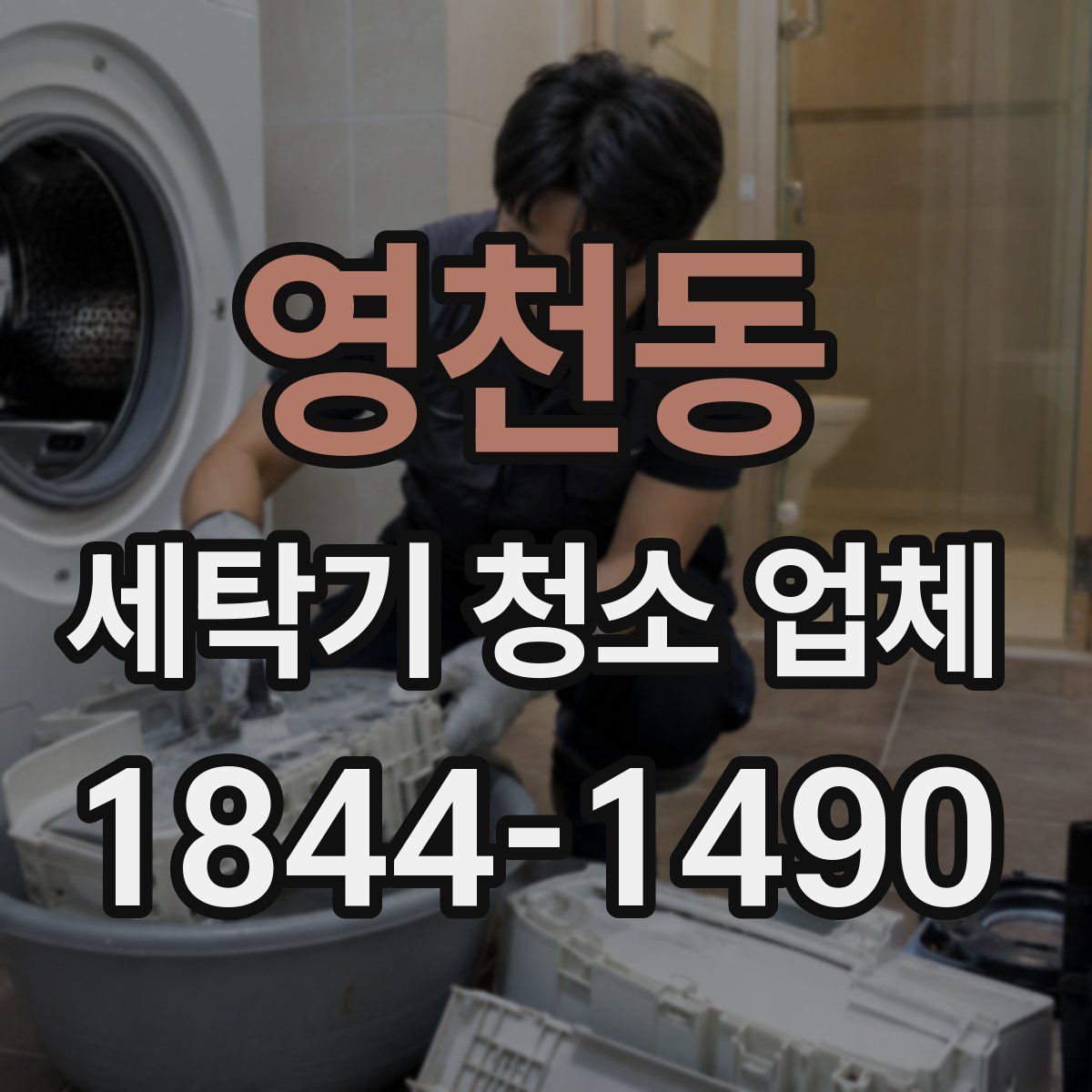 영천동 세탁기 청소 업체
