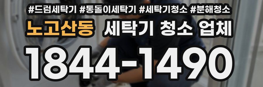 노고산동 세탁기 청소 업체