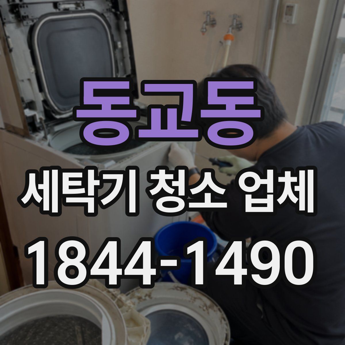 동교동 세탁기 청소 업체