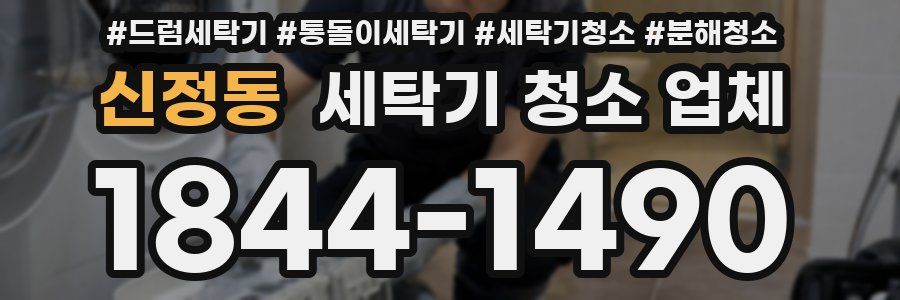 신정동 세탁기 청소 업체