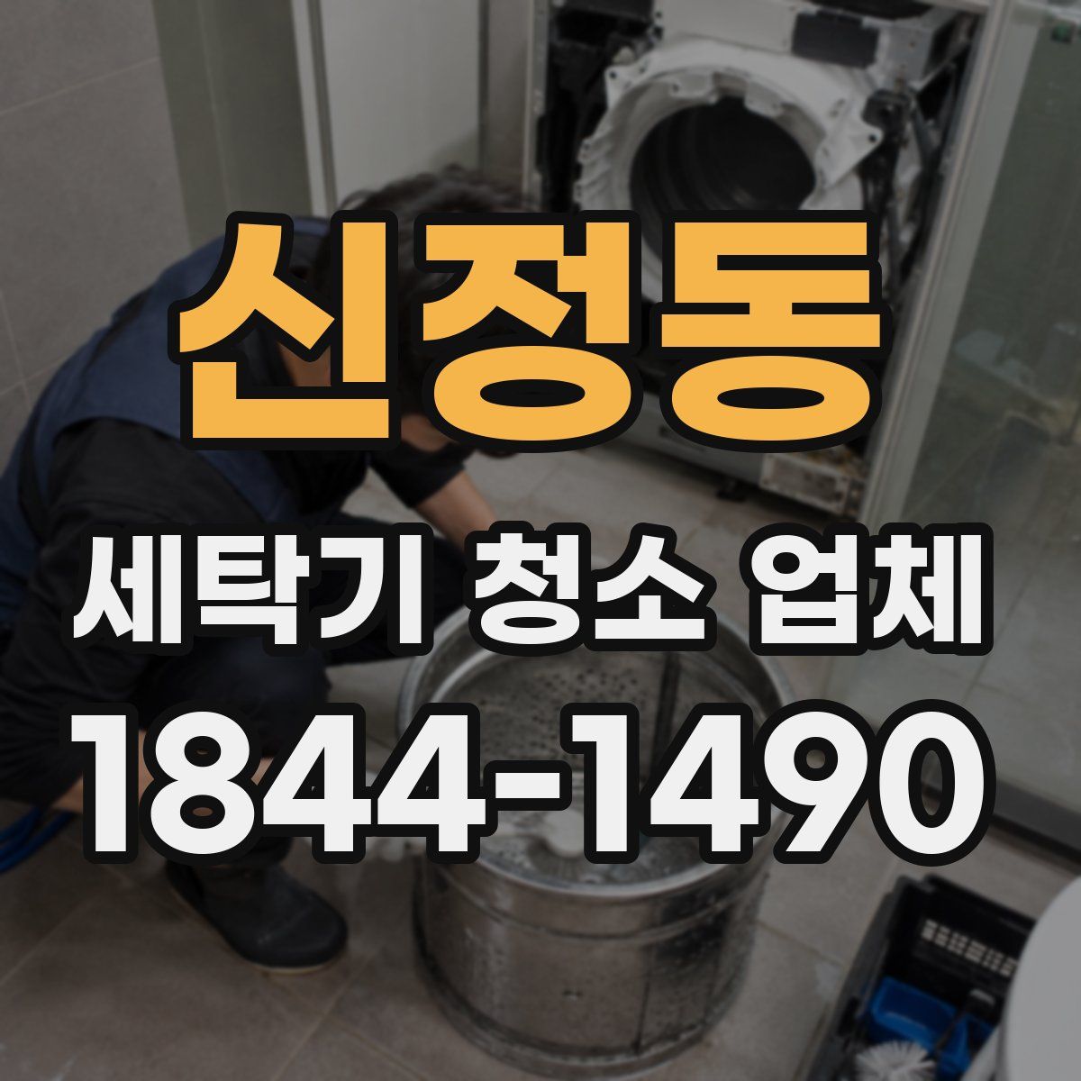 신정동 세탁기 청소 업체