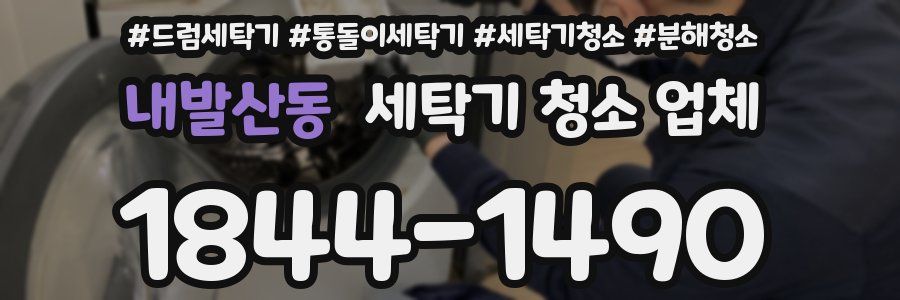 내발산동 세탁기 청소 업체