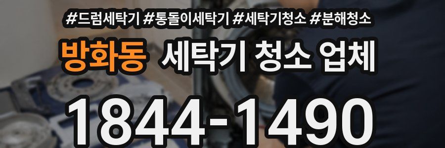 방화동 세탁기 청소 업체