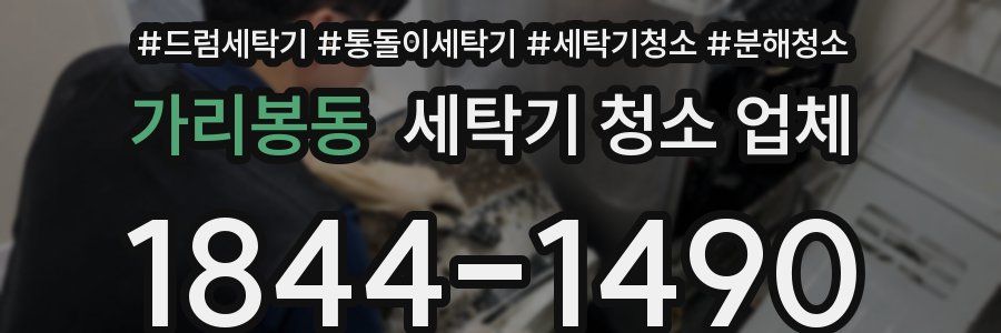 가리봉동 세탁기 청소 업체