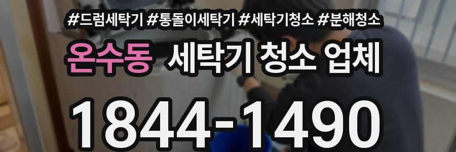 온수동 세탁기 청소 업체