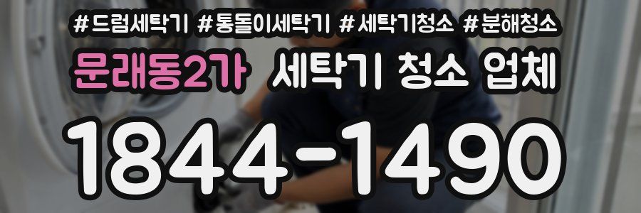 문래동2가 세탁기 청소 업체