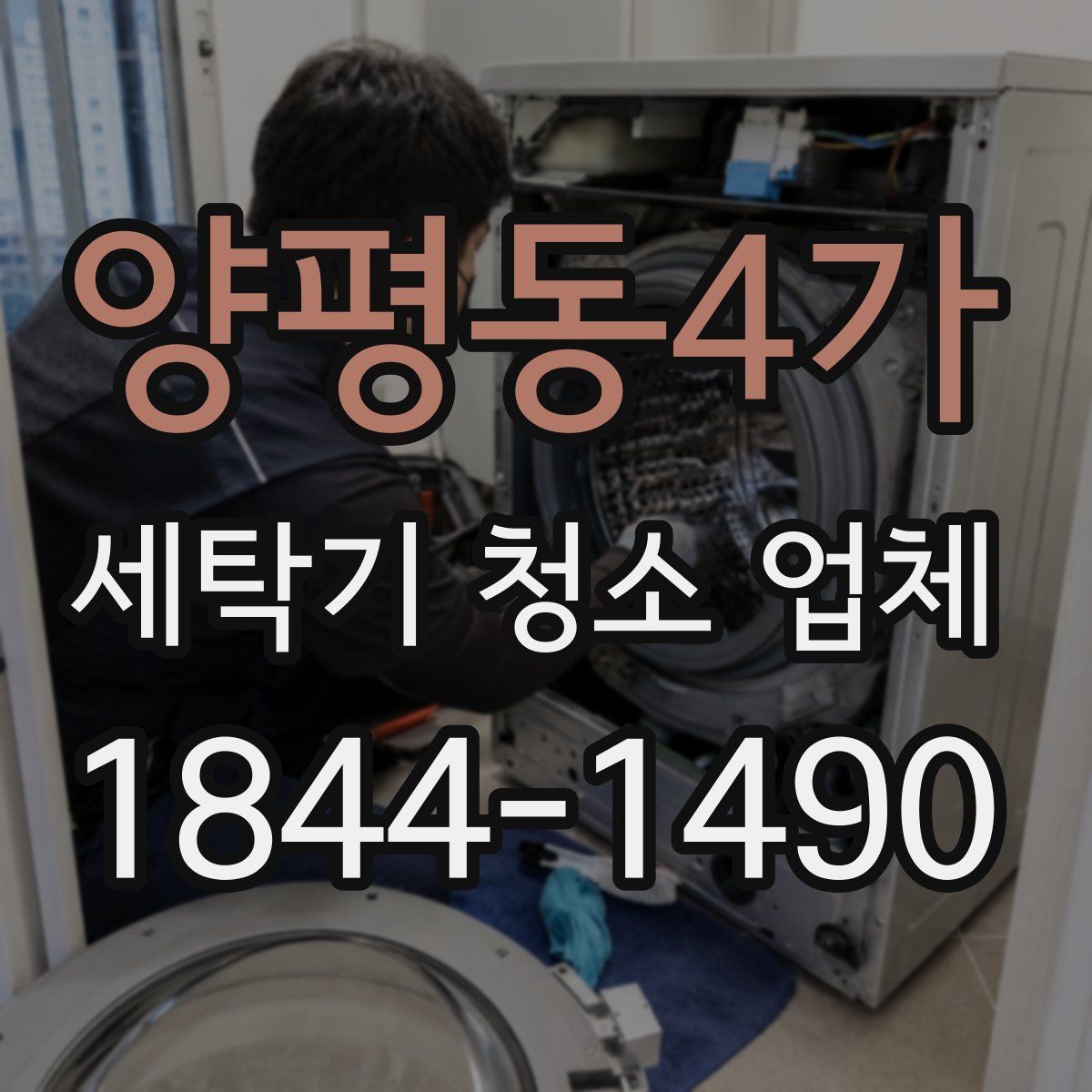 양평동4가 세탁기 청소 업체