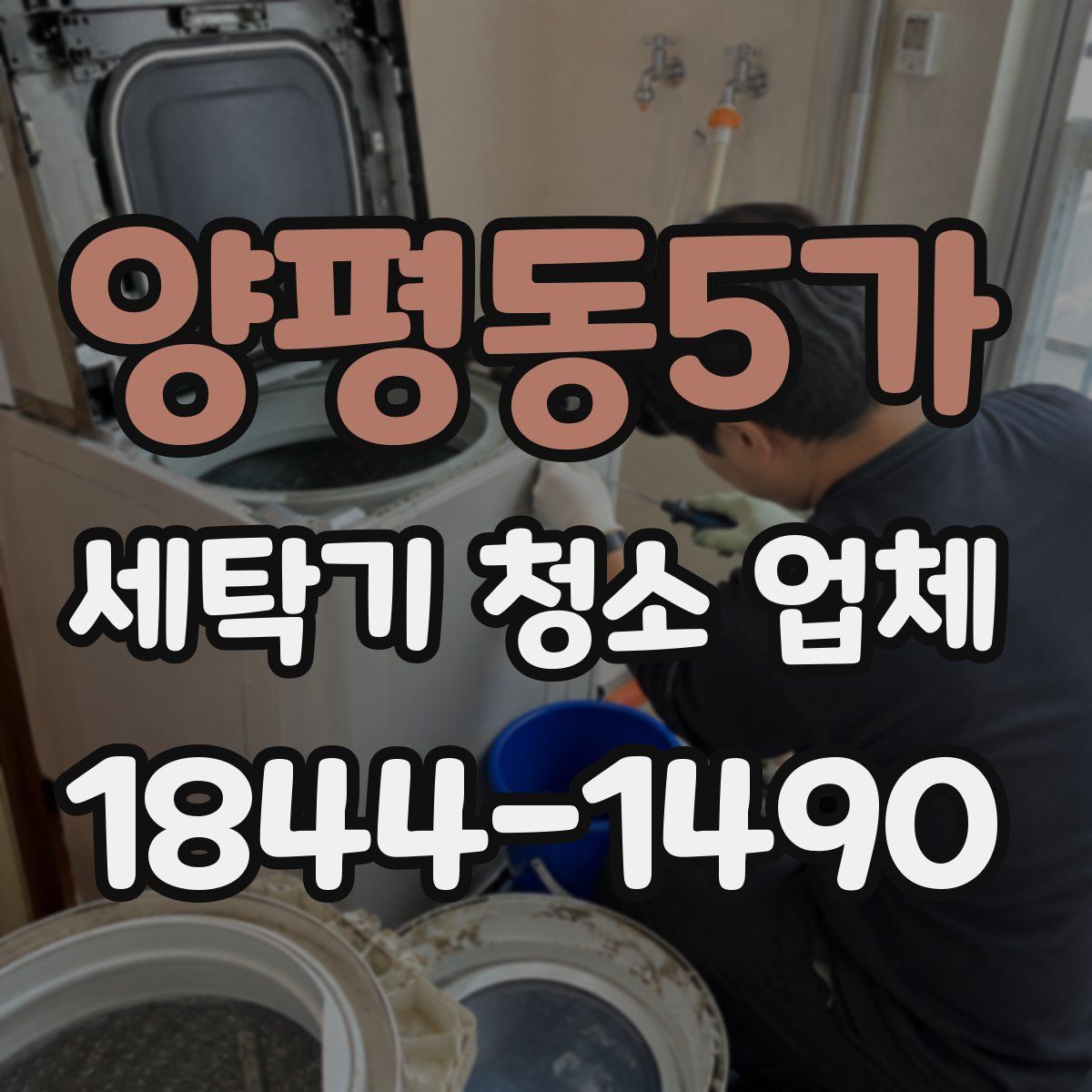 양평동5가 세탁기 청소 업체