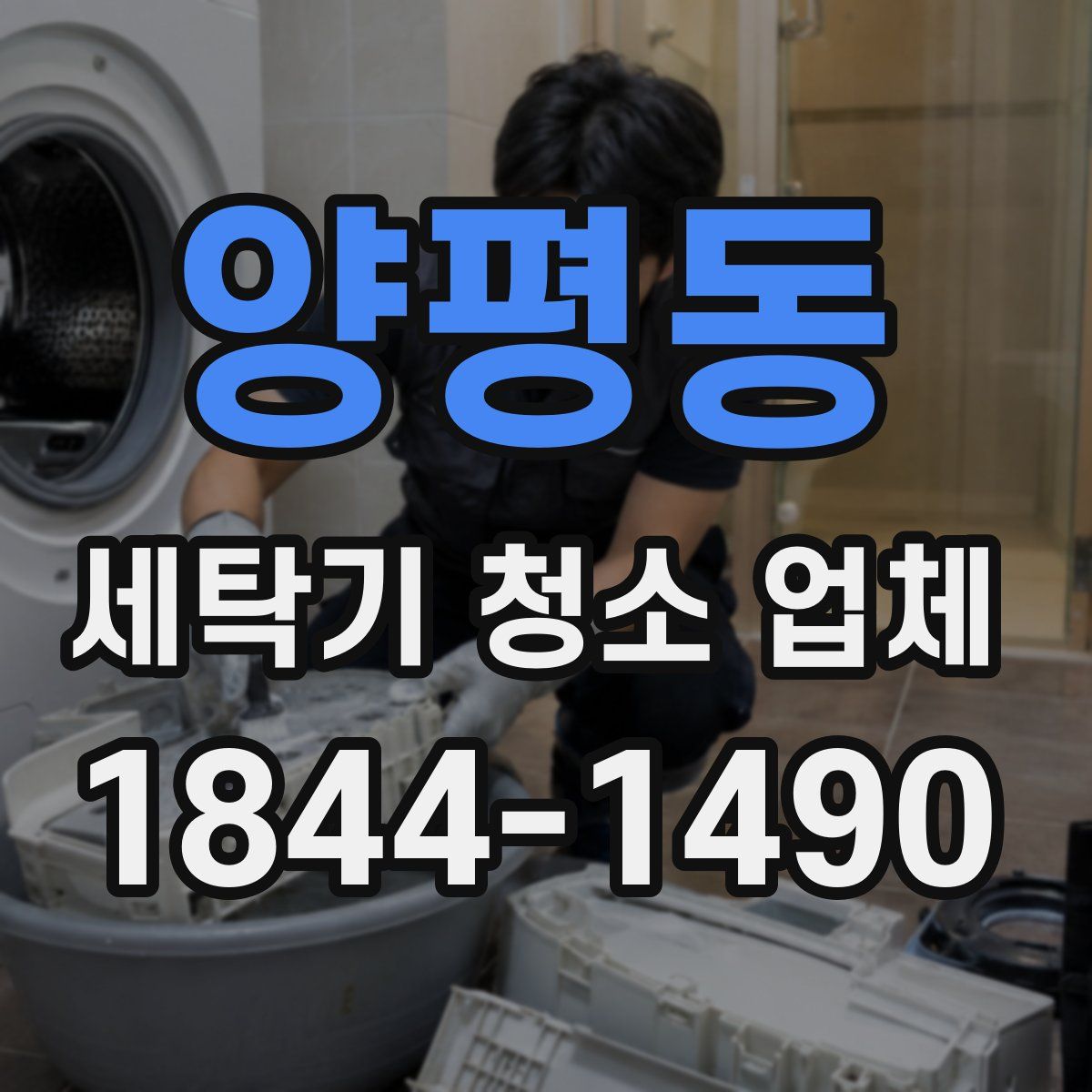 양평동 세탁기 청소 업체