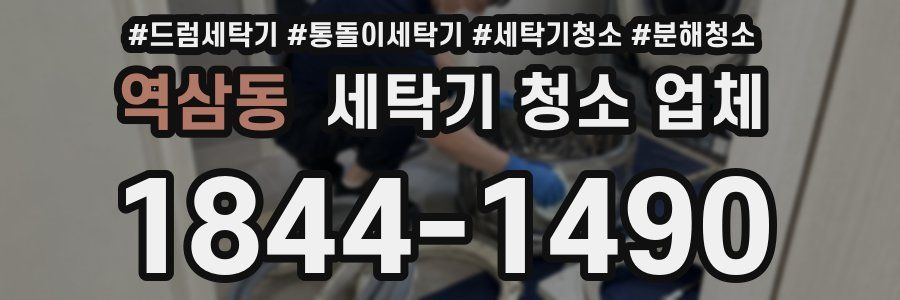 역삼동 세탁기 청소 업체