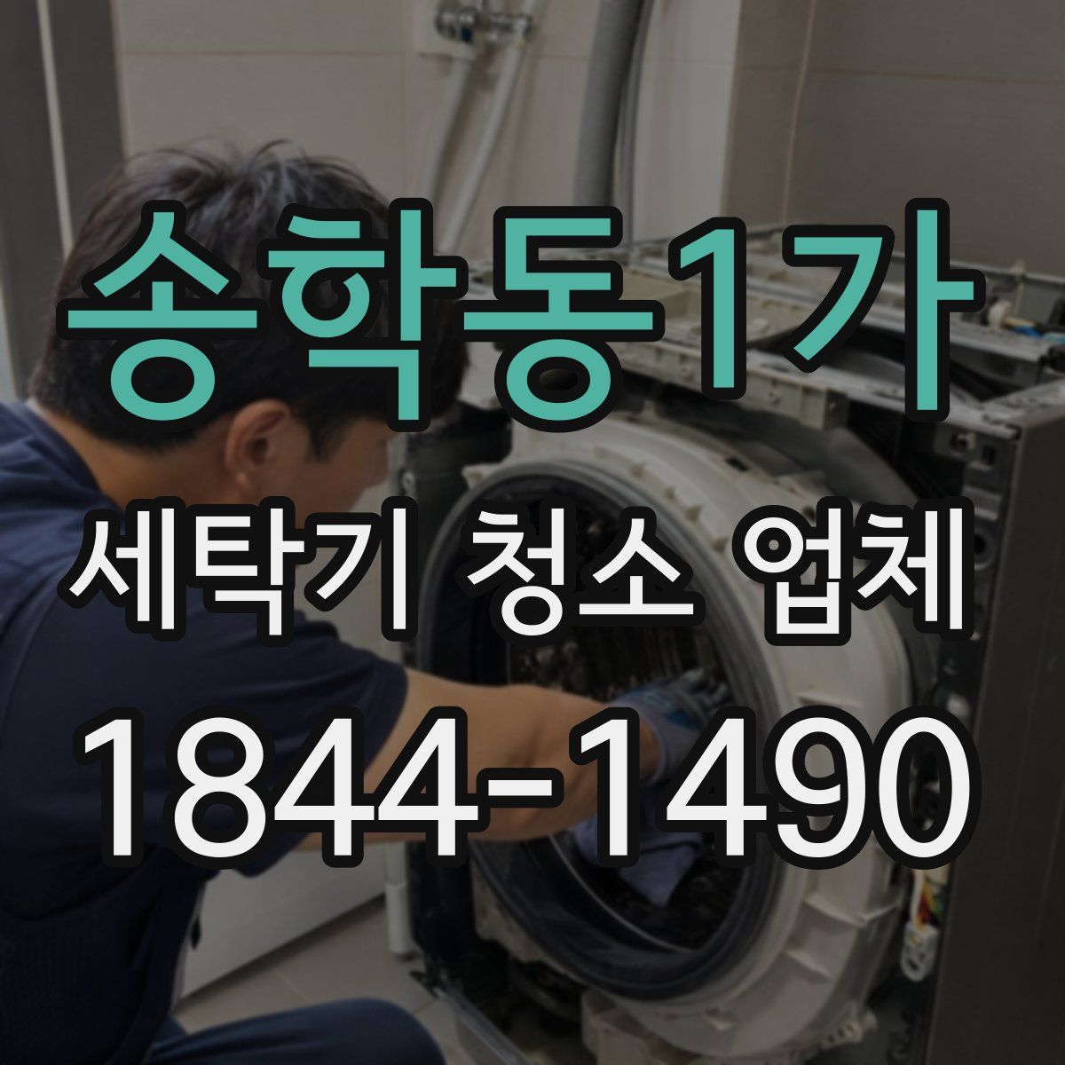 송학동1가 세탁기 청소 업체