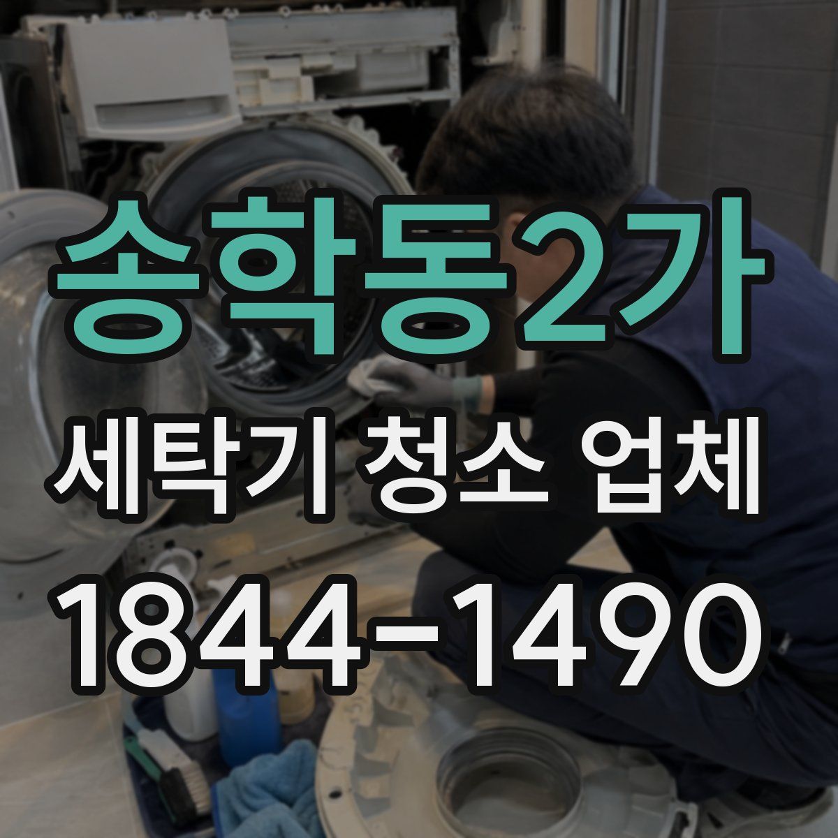 송학동2가 세탁기 청소 업체