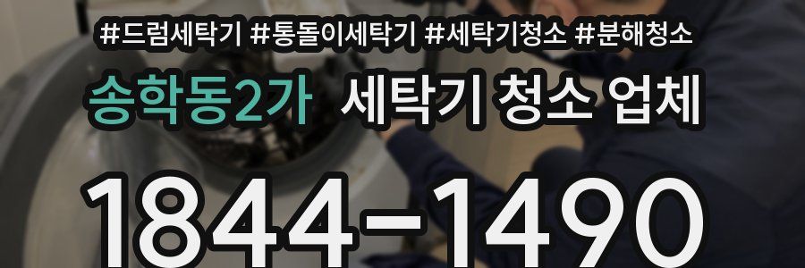 송학동2가 세탁기 청소 업체