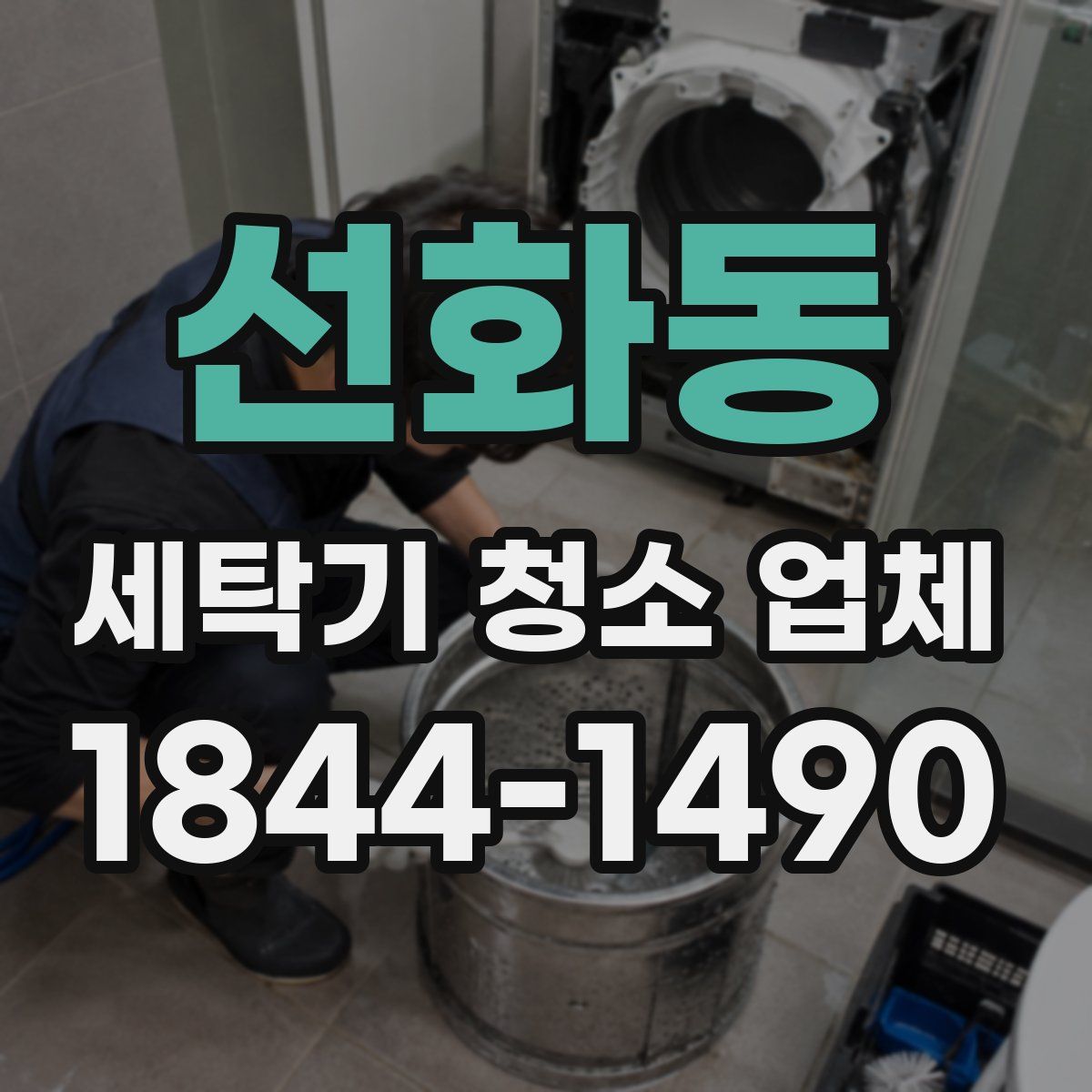 선화동 세탁기 청소 업체