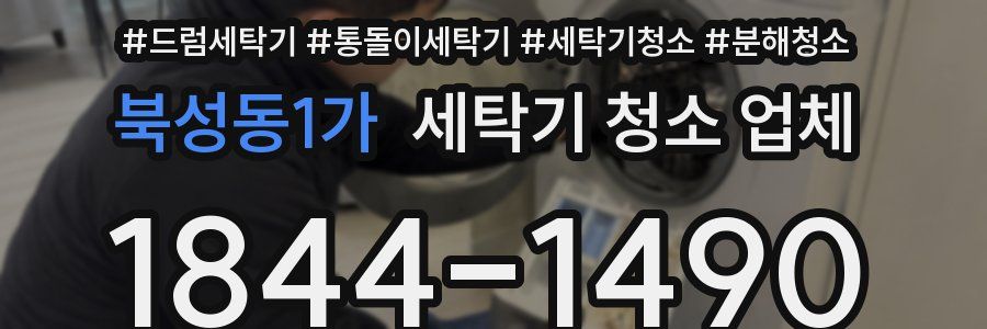 북성동1가 세탁기 청소 업체