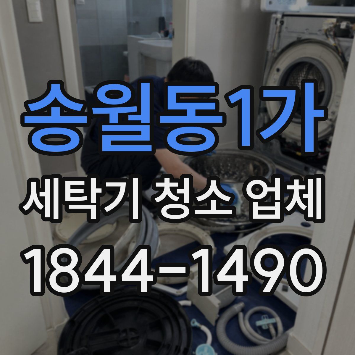송월동1가 세탁기 청소 업체