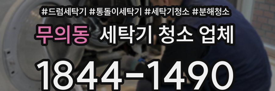 무의동 세탁기 청소 업체