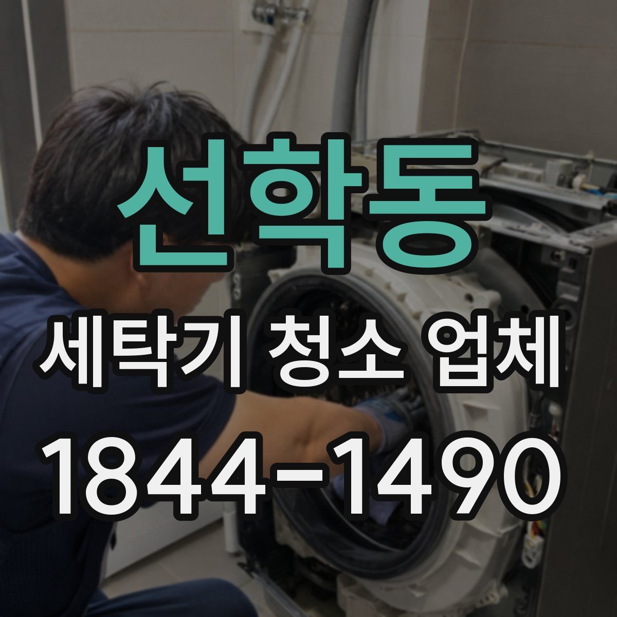 선학동 세탁기 청소 업체