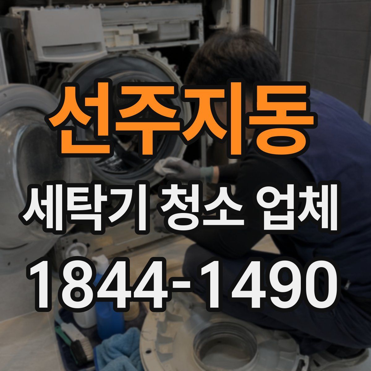 선주지동 세탁기 청소 업체