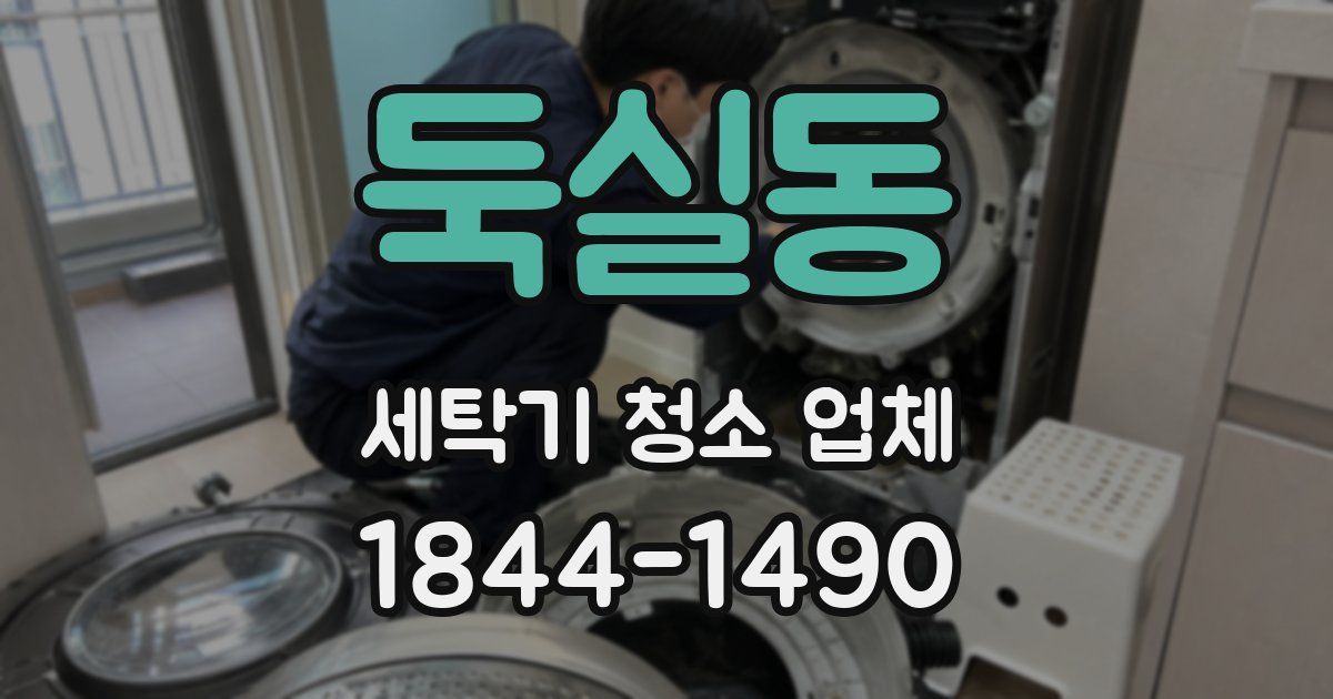 둑실동 세탁기 청소 업체